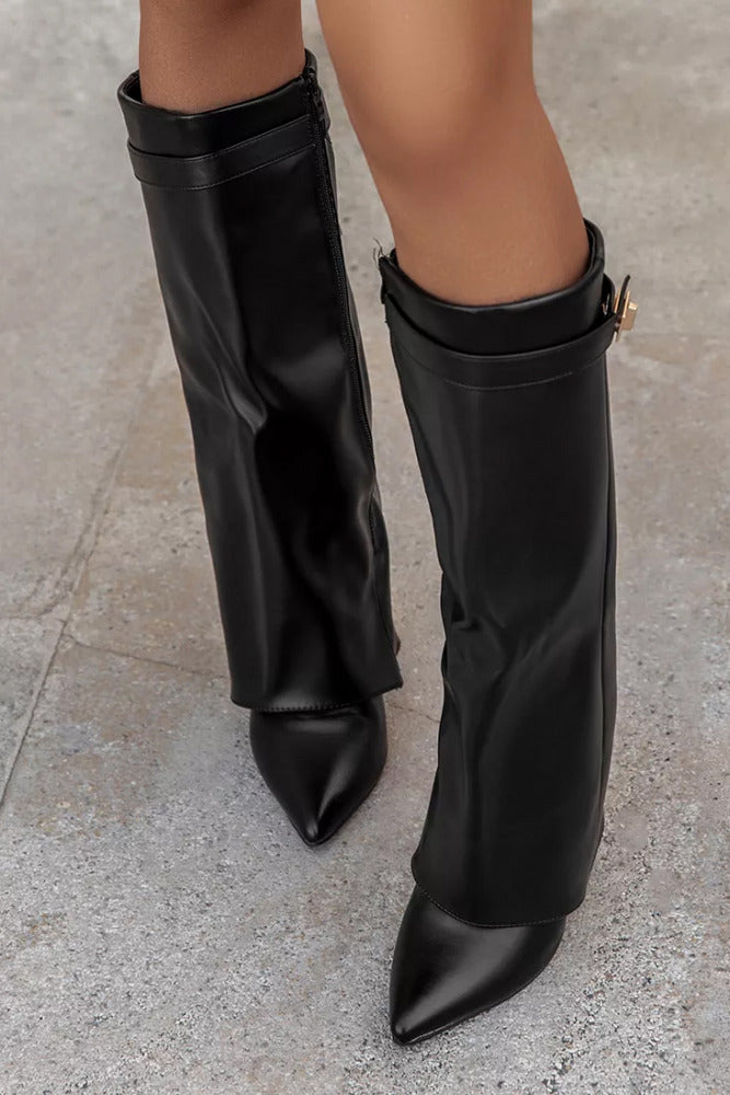Ivory Shark Boots