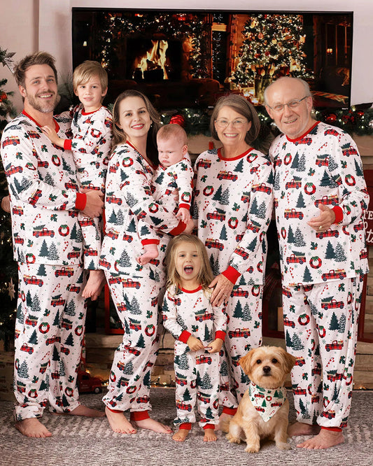 Merry Moments Matching Family Pajama Set