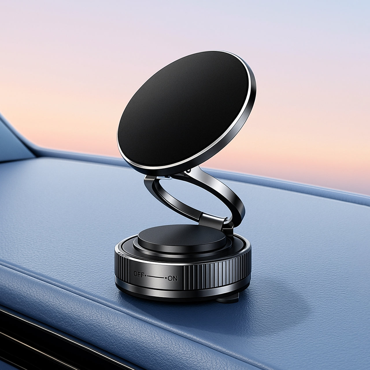 360° Adjustable Vacuum Magnetic Phone Holder