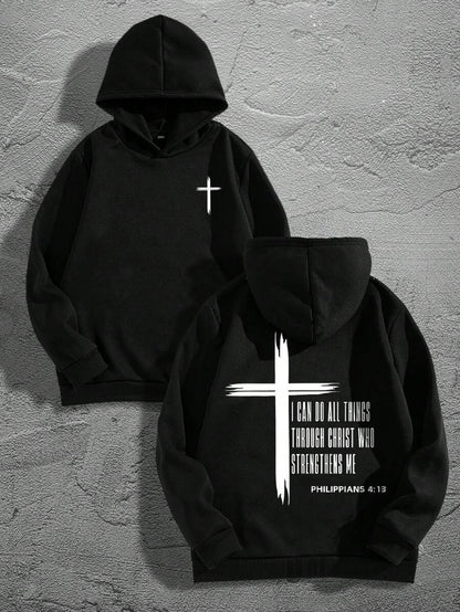 Christian Faith Hoodie – Philippians 4:13 “I Can Do All Things”