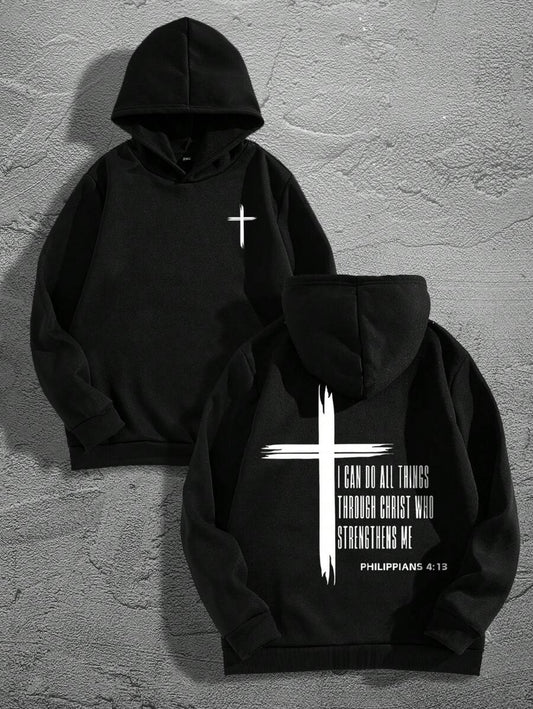 Christian Faith Hoodie – Philippians 4:13 “I Can Do All Things”