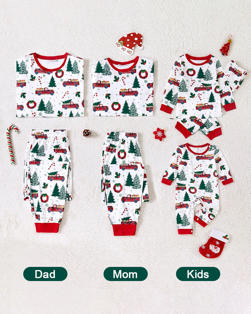 Merry Moments Matching Family Pajama Set