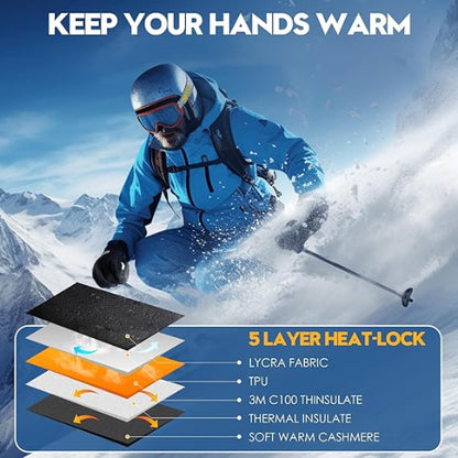 Windproof Winter Thermal Gloves