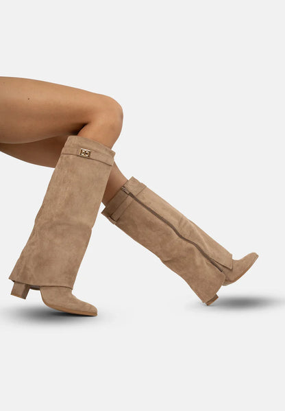 Ivory Shark Boots
