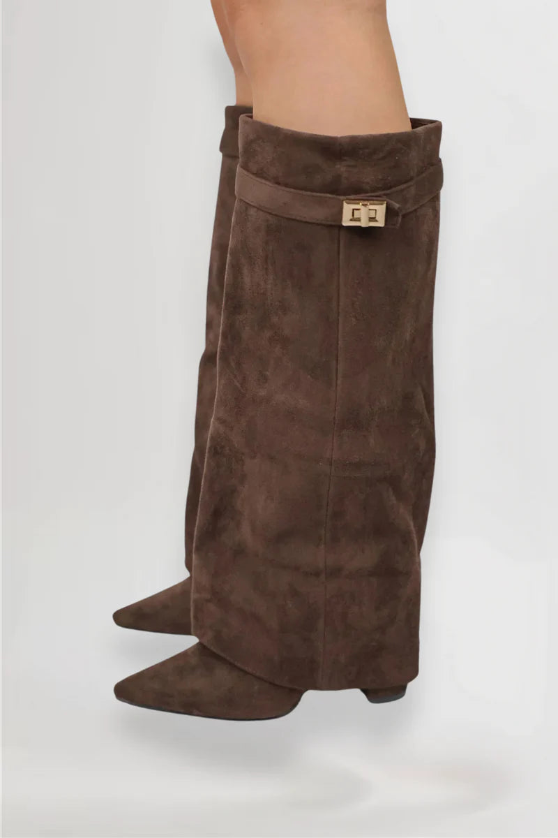 Ivory Shark Boots