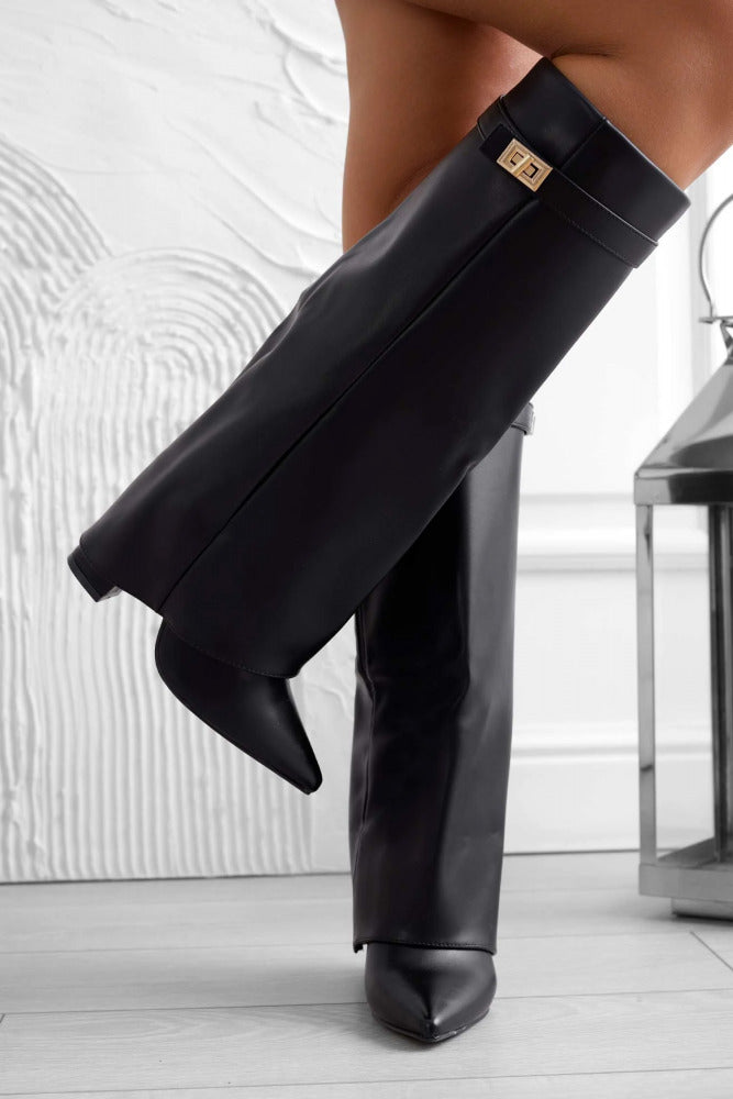 Ivory Shark Boots