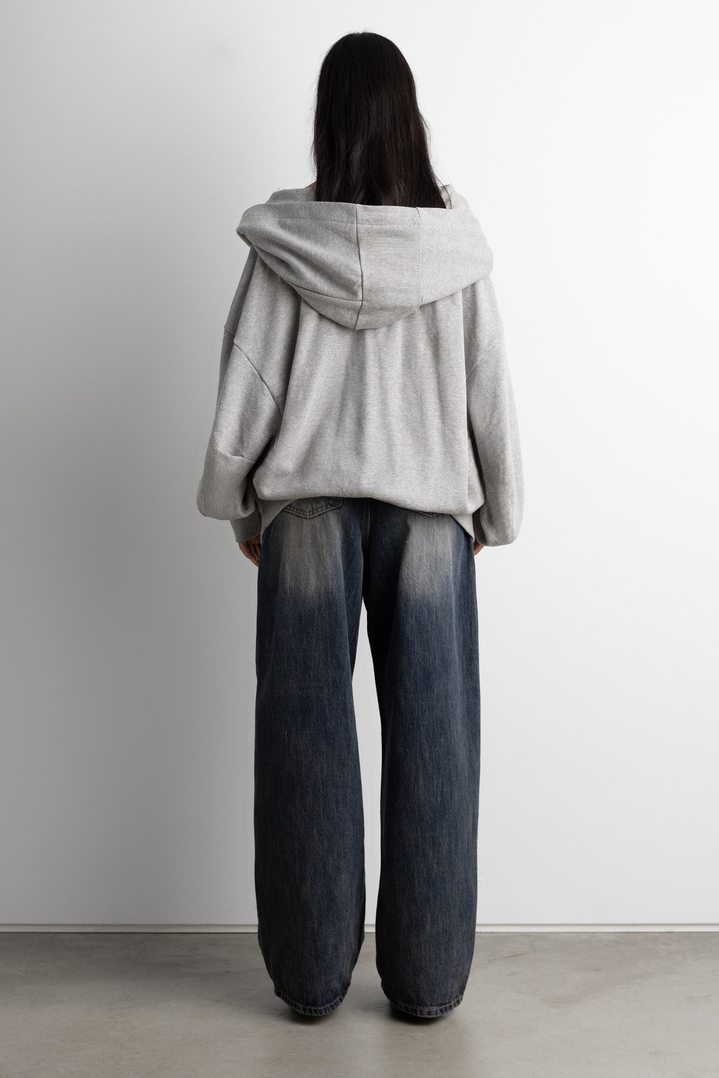 Slouchy Oversized Drape Hoodie