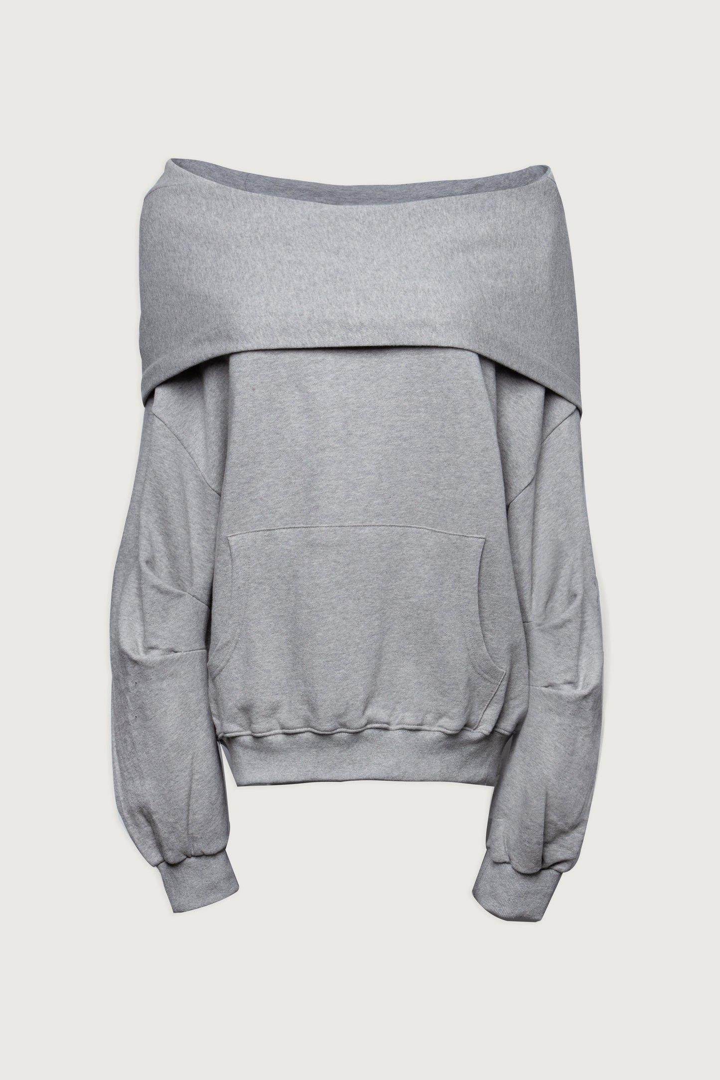Slouchy Oversized Drape Hoodie