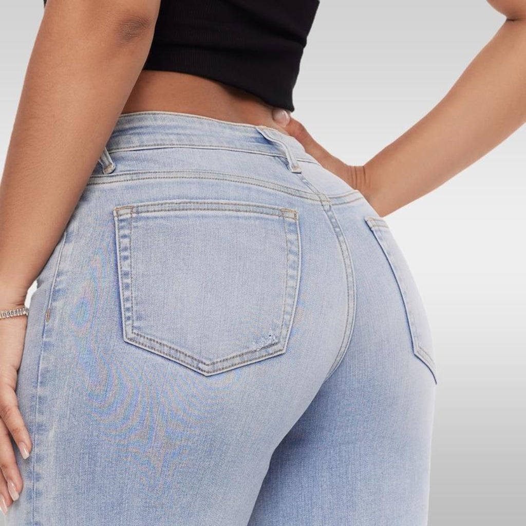 Viral BBL Mid-Low Rise Jeans