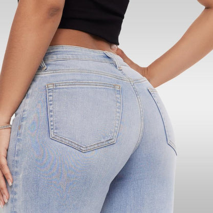 Viral BBL Mid-Low Rise Jeans