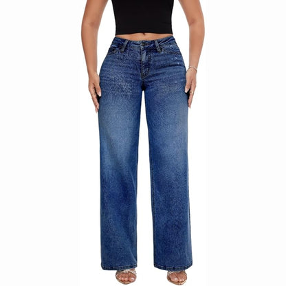 Viral BBL Mid-Low Rise Jeans