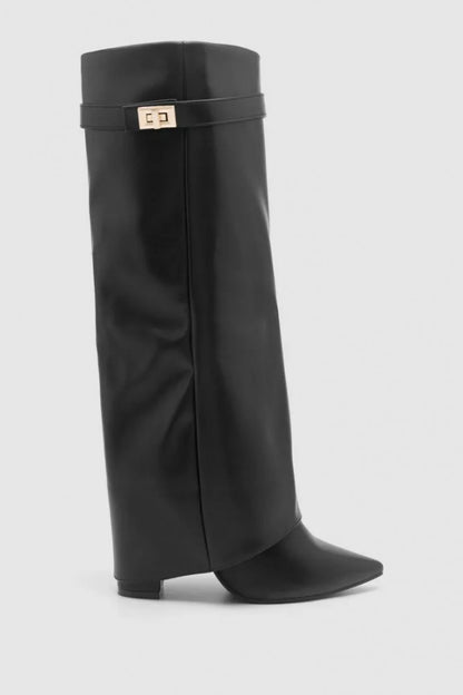 Ivory Shark Boots